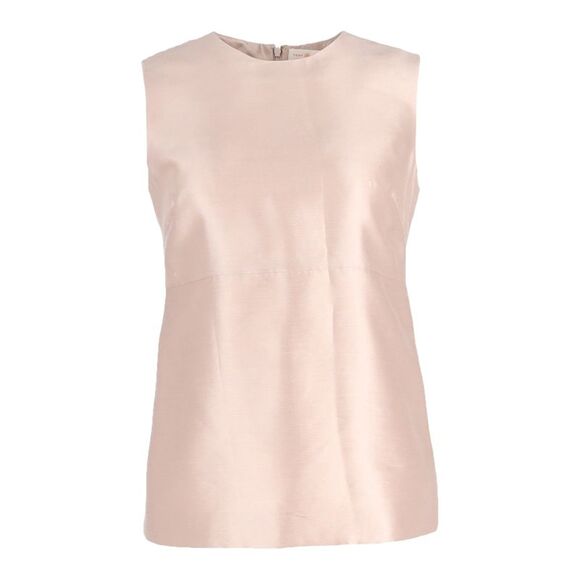 Tory Burch Silk Sleeveless Blouse in Pink Silk - Picture 1 of 3